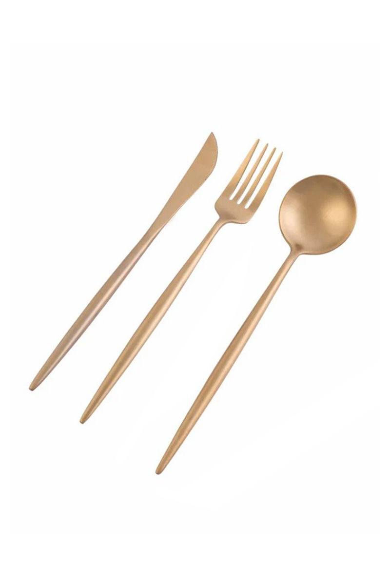 Dubai 3 Set Cutlery (gold)