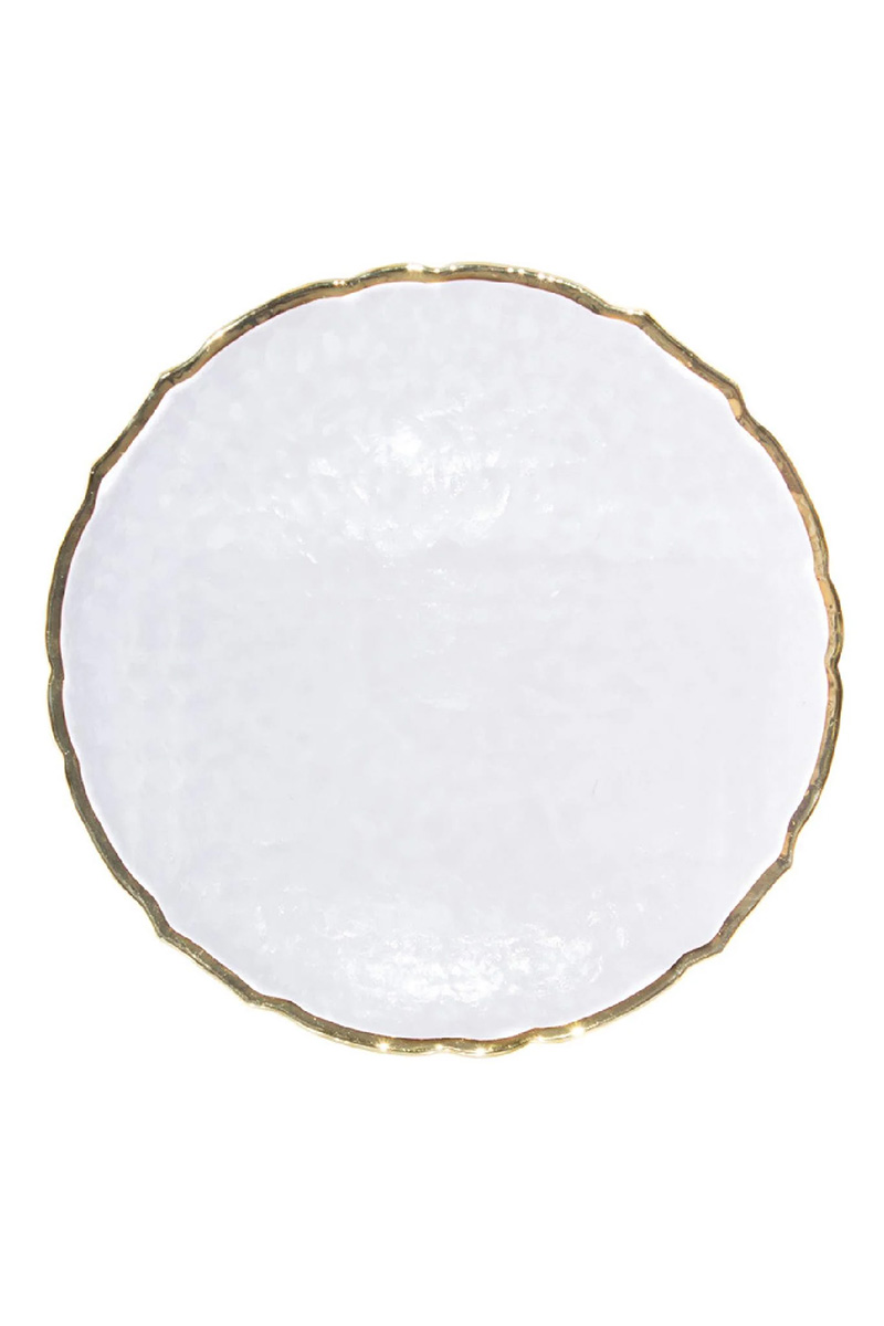 Underplates Scallop (gold)